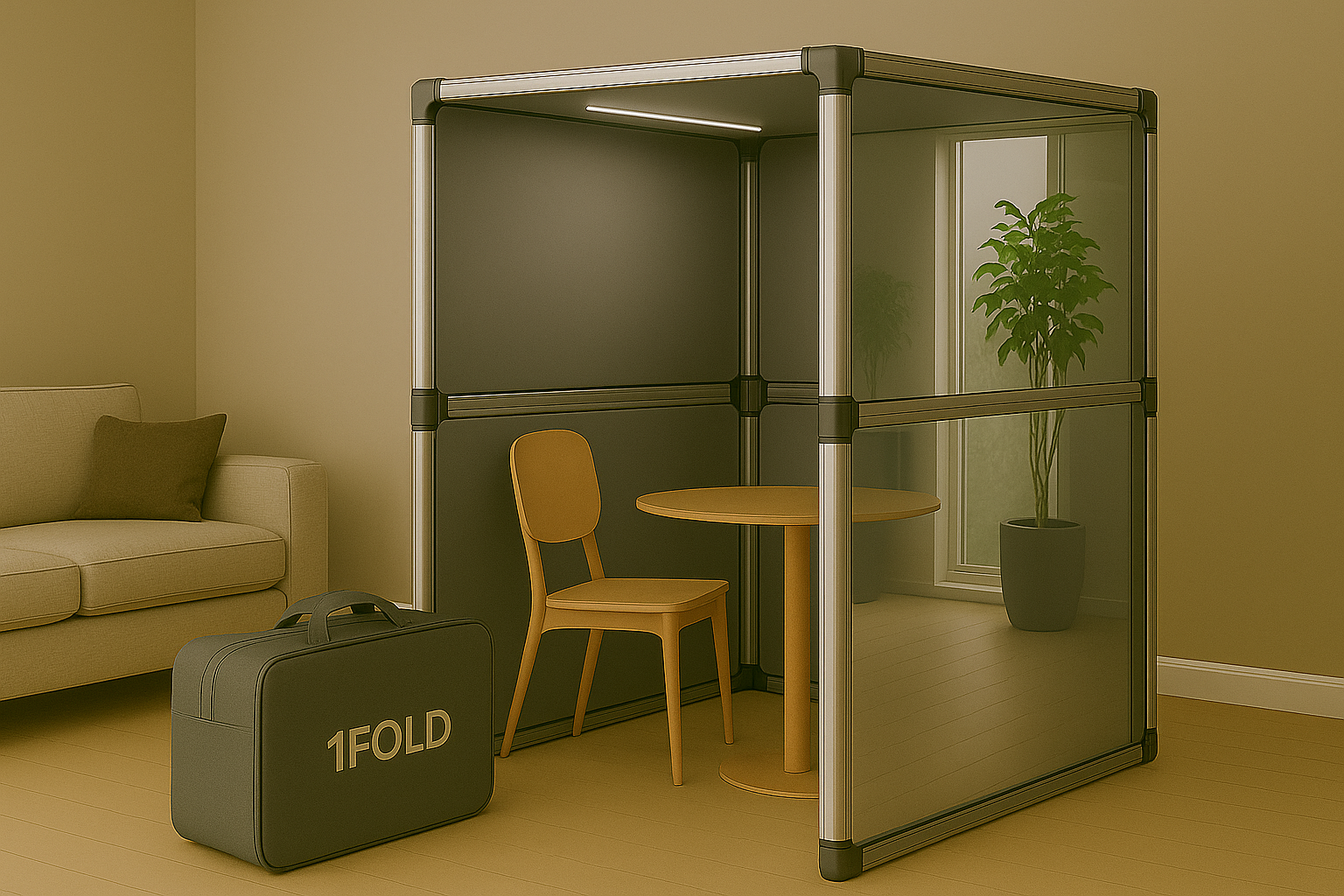1Fold - Modular Foldable Cubical Spaces